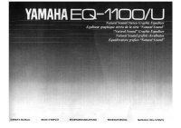 Yamaha EQ-1100-U - Owners Manual